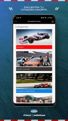 Escudería Telmex android App screenshot 0