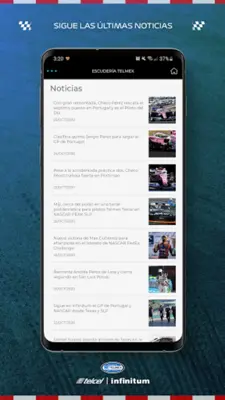 Escudería Telmex android App screenshot 2