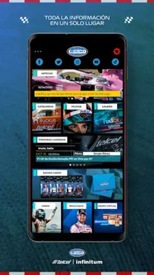Escudería Telmex android App screenshot 5
